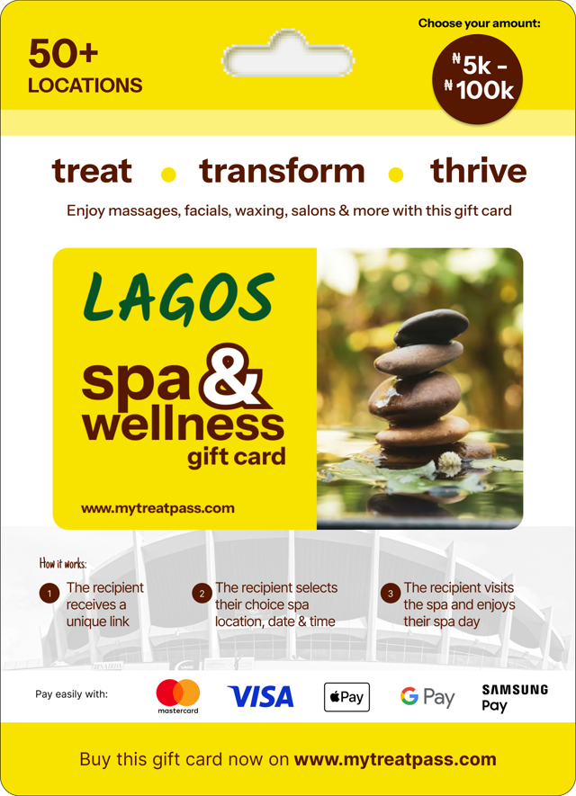 Lagos Spa Gift Card – TreatPass