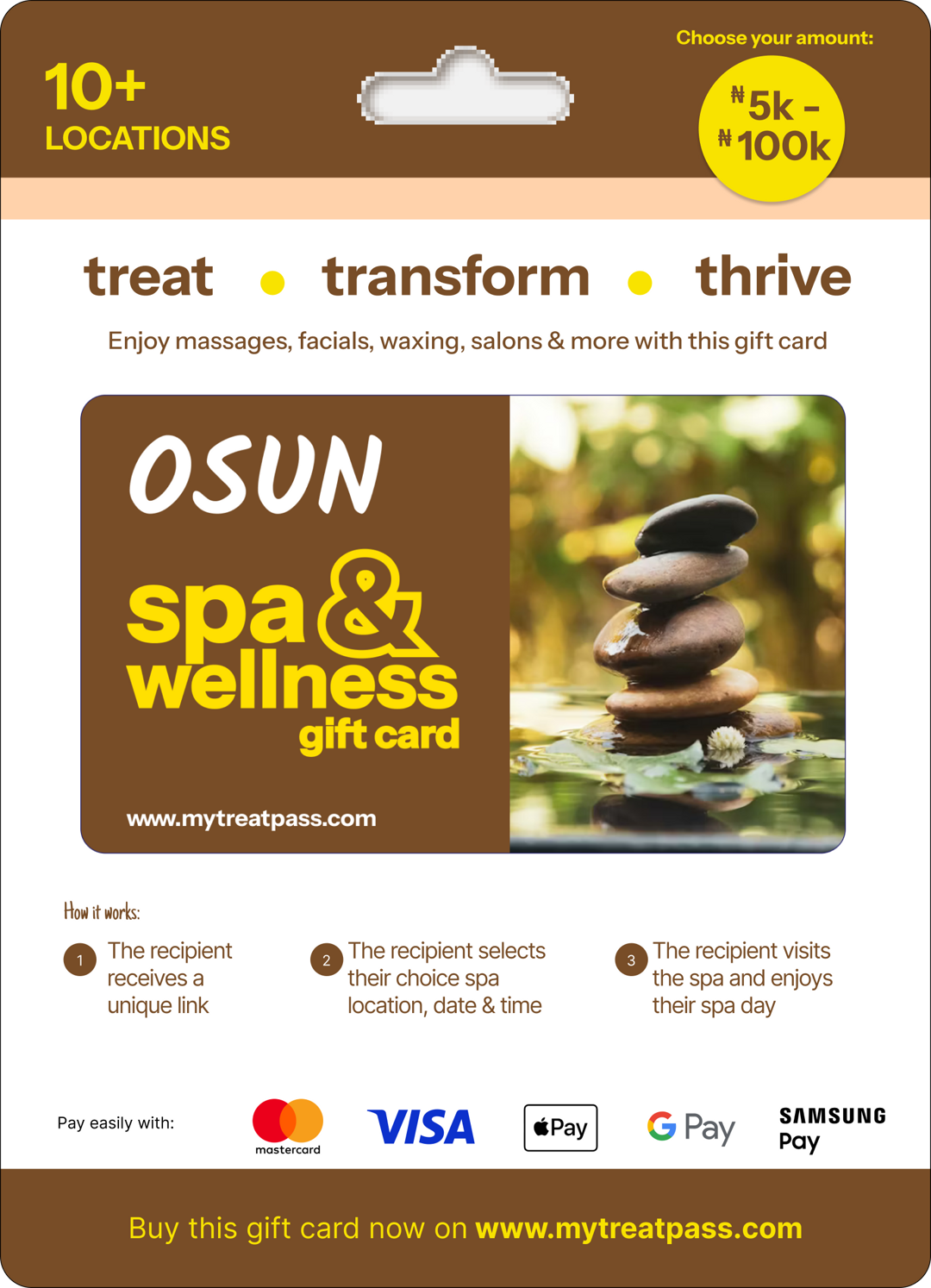 Osogbo Spa Gift Card