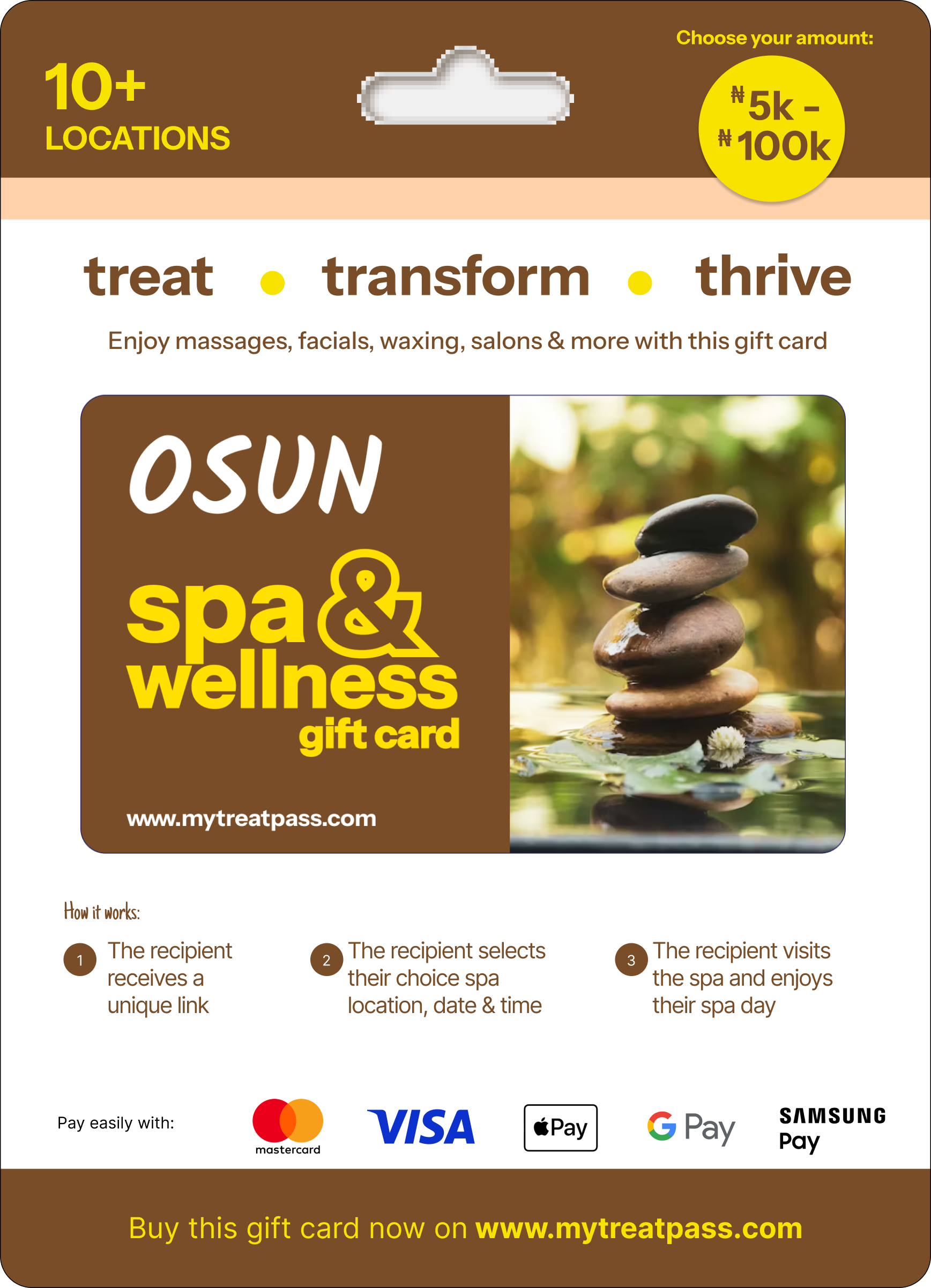 Osun - TreatPass Spa & Wellness Experiences