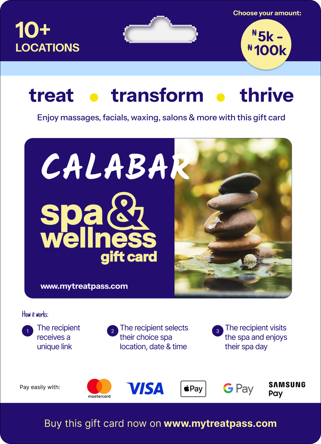 Calabar Spa Gift Card