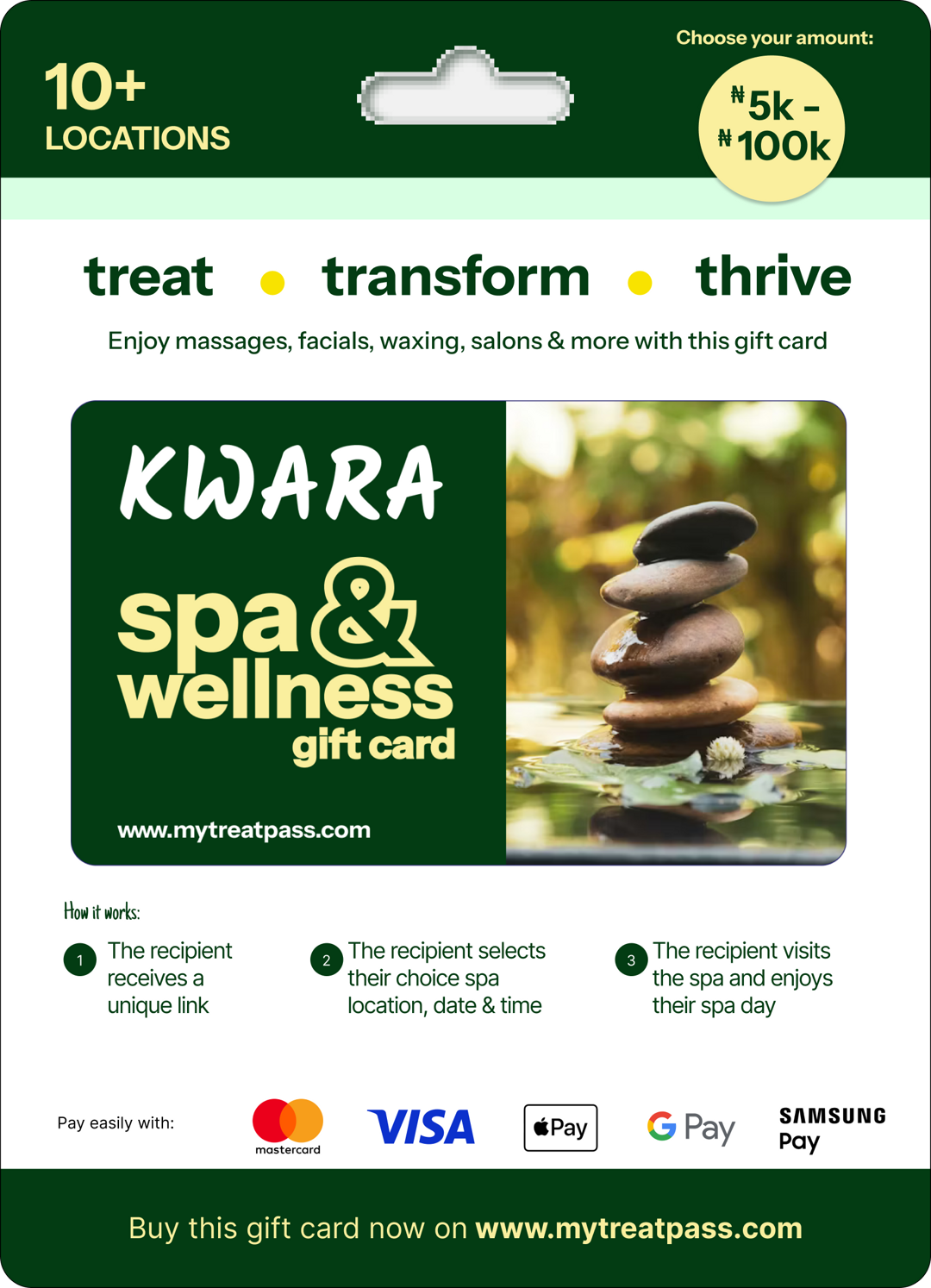 Ilorin Spa Gift Card