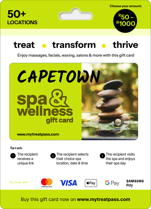 Cape Town Spa Gift Card – TreatPass