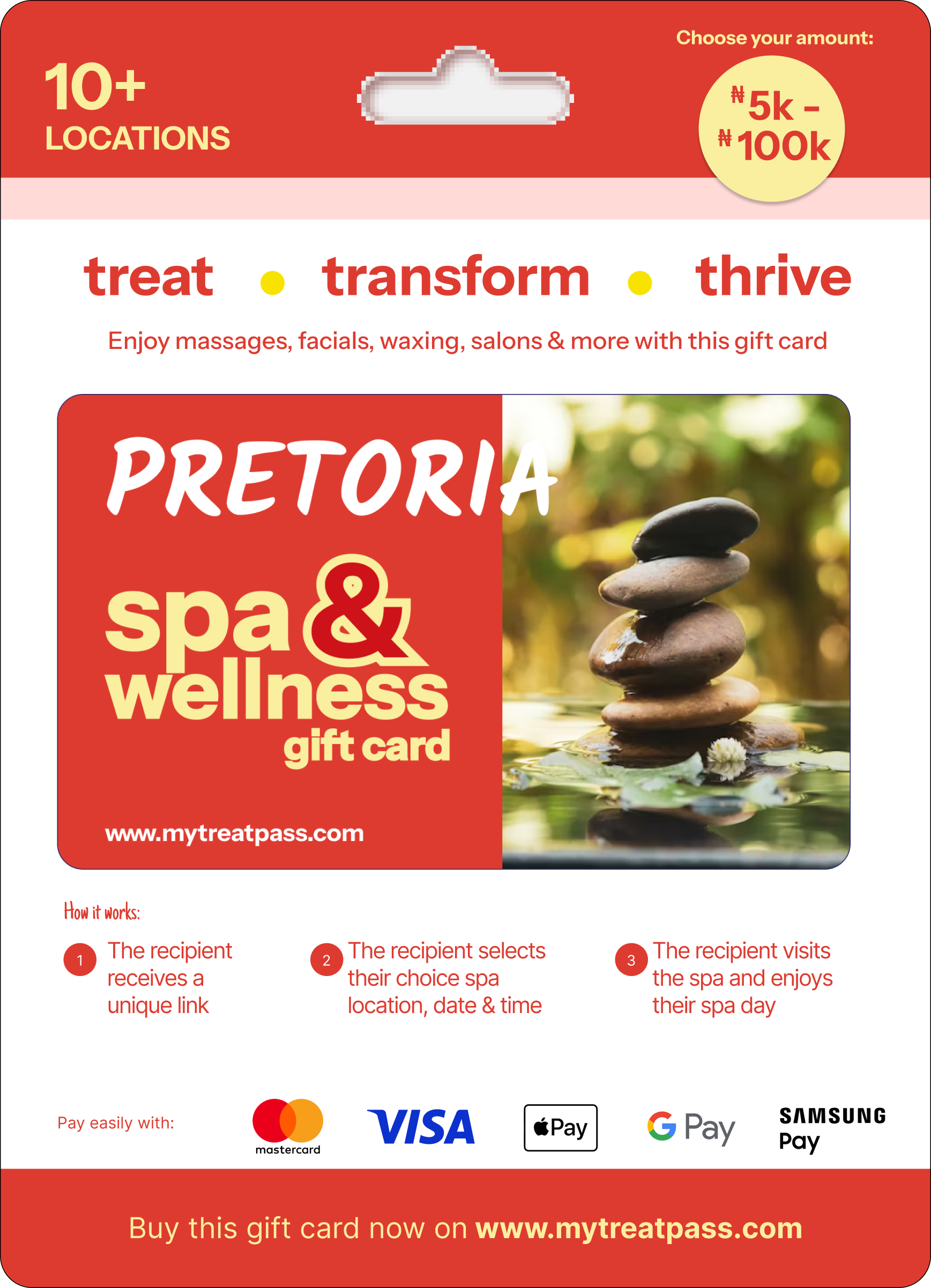 Pretoria - TreatPass Spa & Wellness Experiences