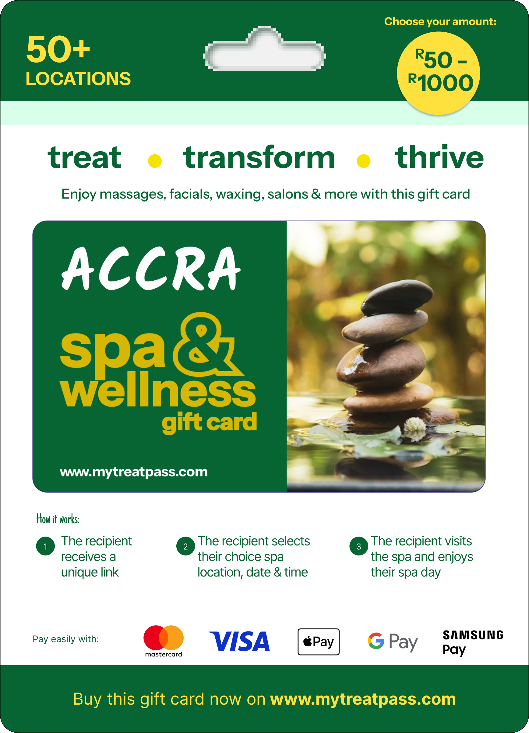 Accra - TreatPass Spa & Wellness Experiences