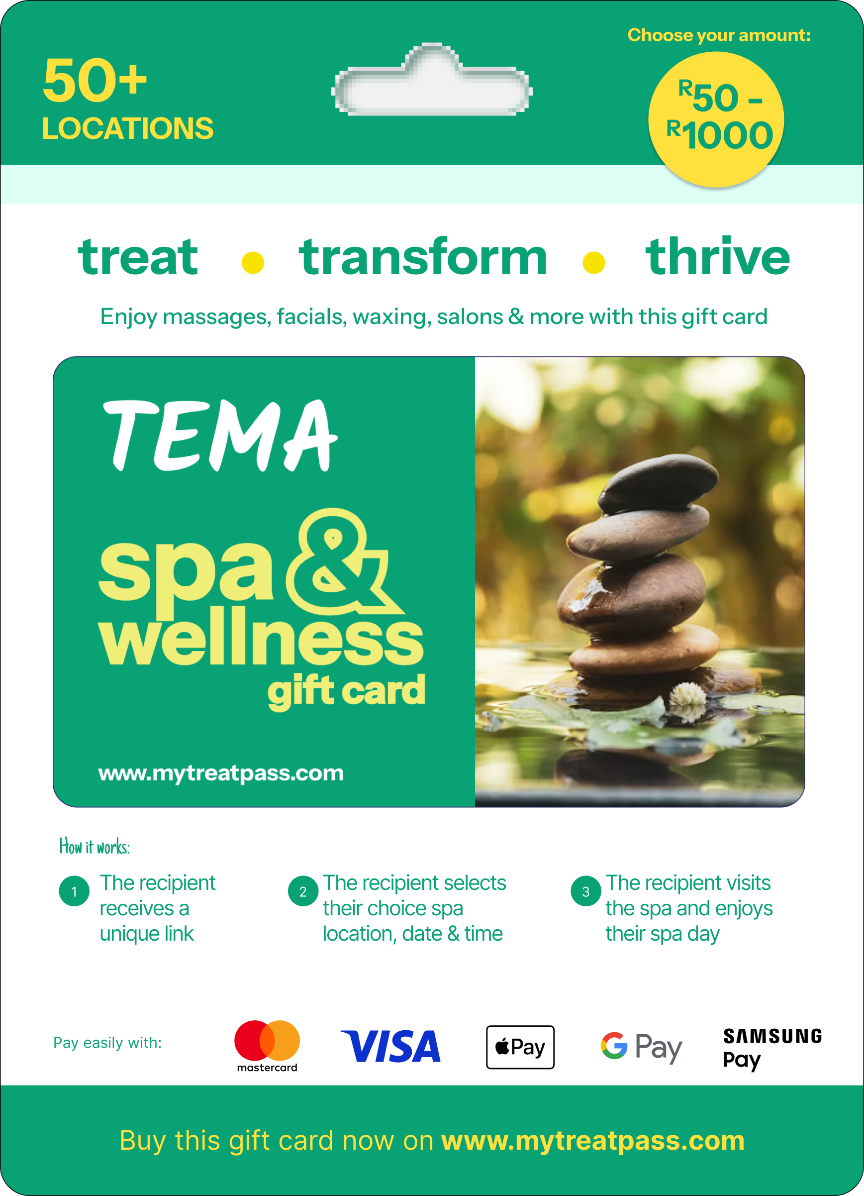 Tema - TreatPass Spa & Wellness Experiences