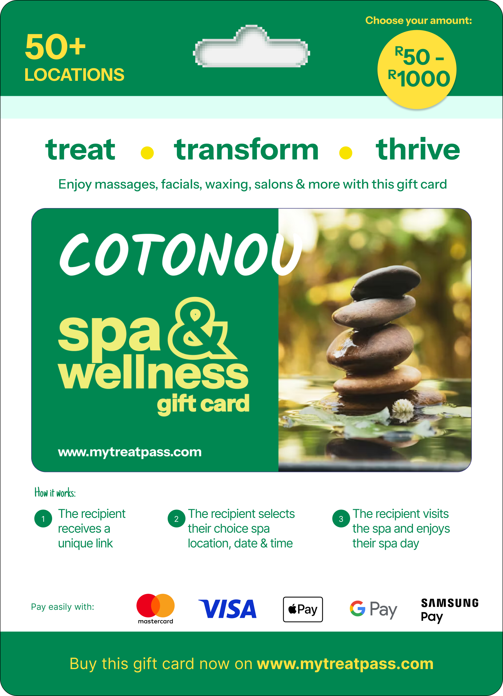 Cotonou - TreatPass Spa & Wellness Experiences