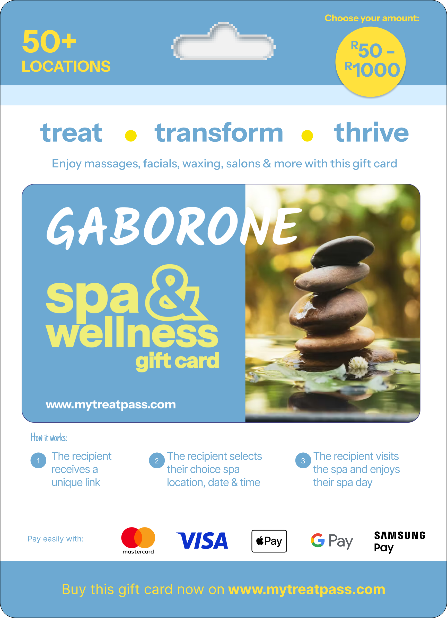 Gaborone - TreatPass Spa & Wellness Experiences