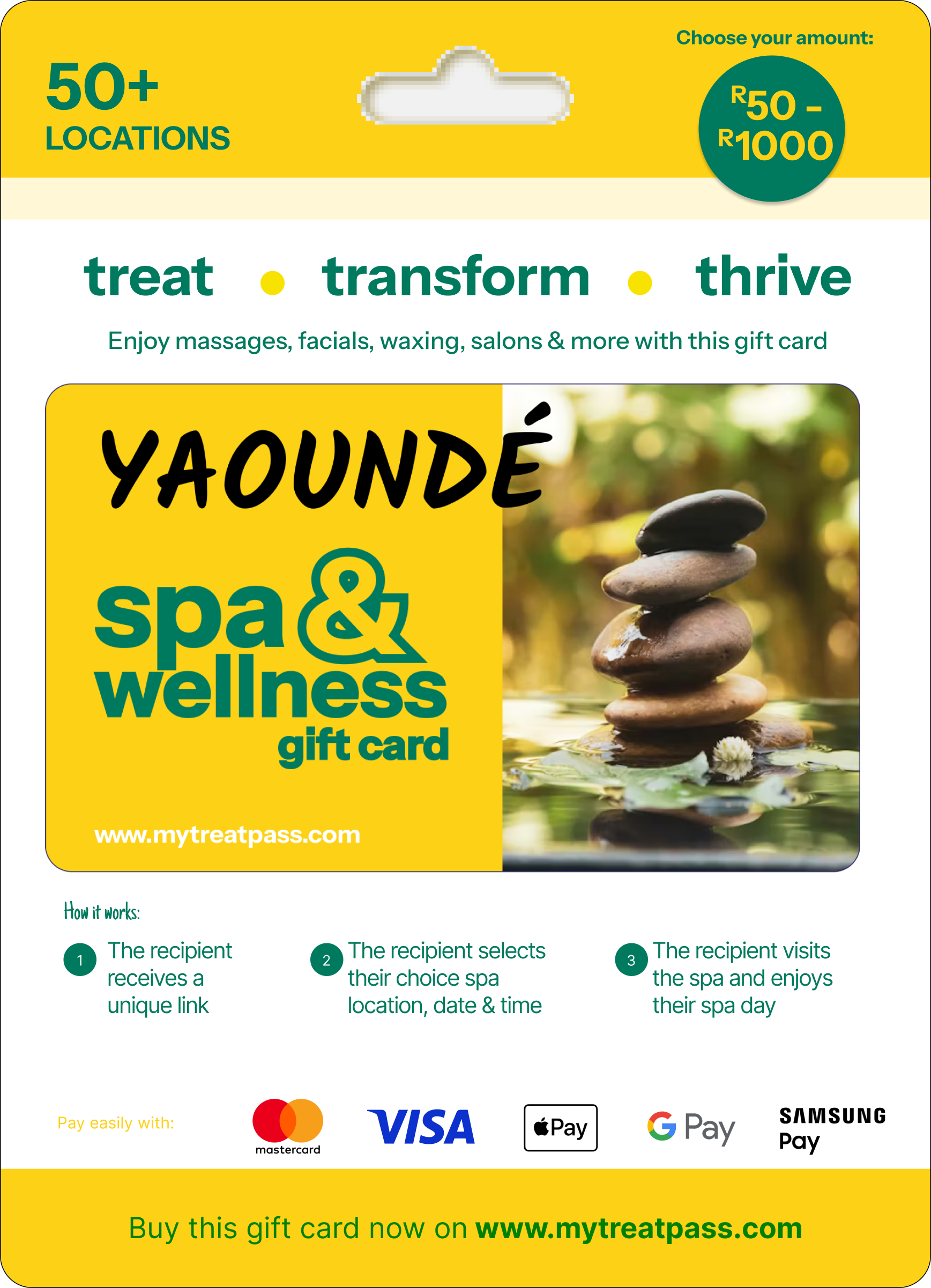 Yaoundé - TreatPass Spa & Wellness Experiences