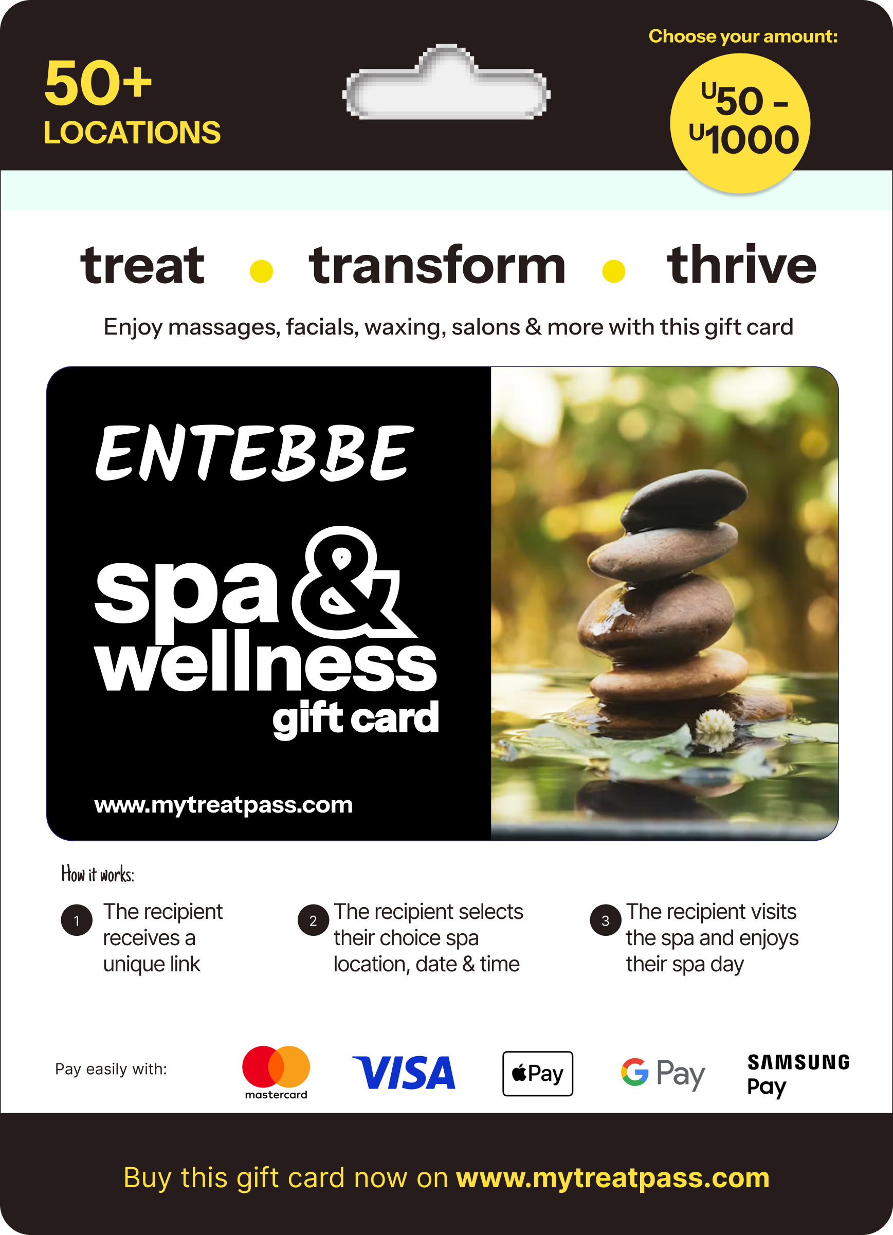 Entebbe - TreatPass Spa & Wellness Experiences