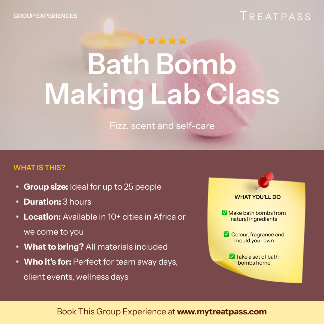 Bath Bomb Making Lab: The Group Experience Worth Booking in Africa
