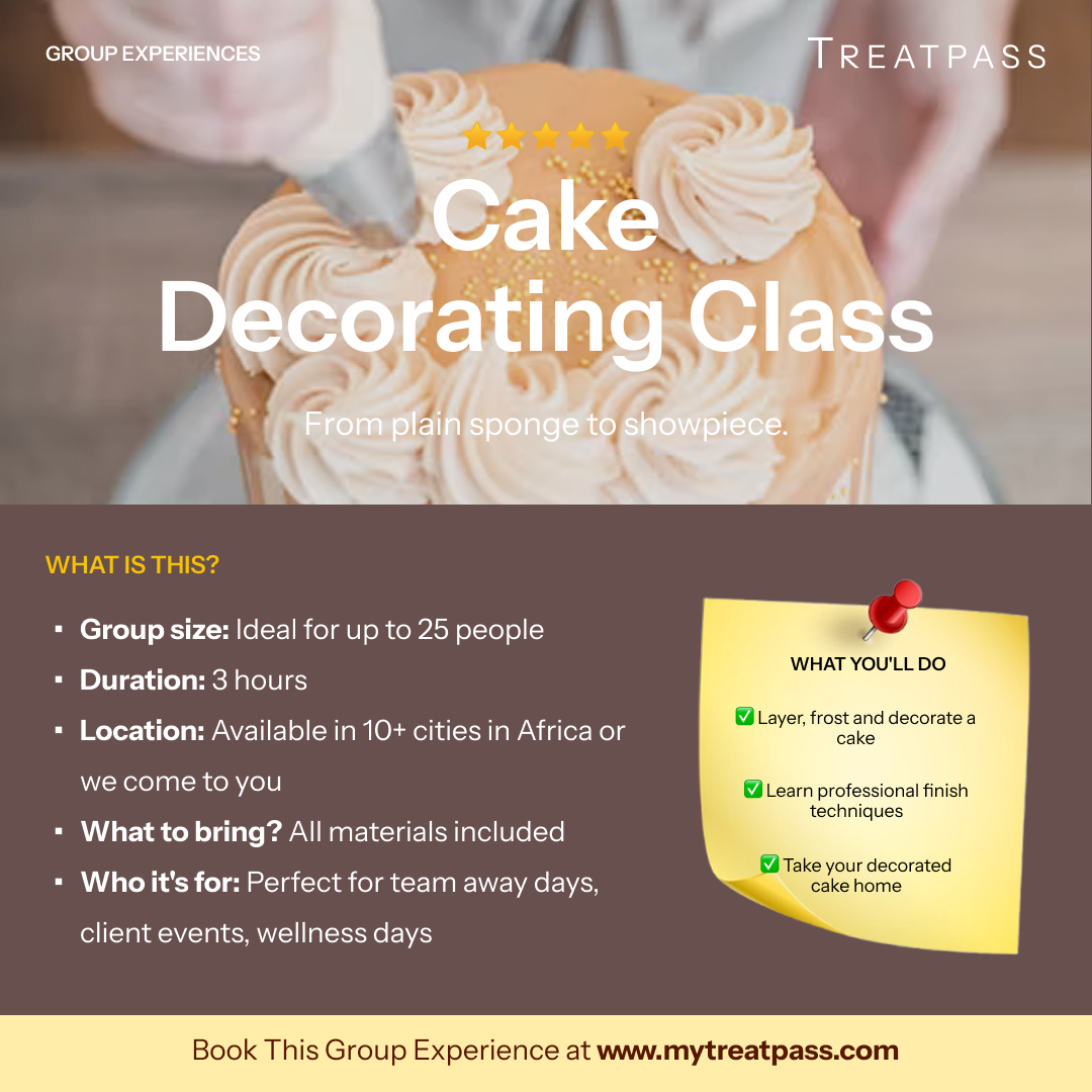 Cake Decorating Class: The Group Experience Worth Booking in Africa