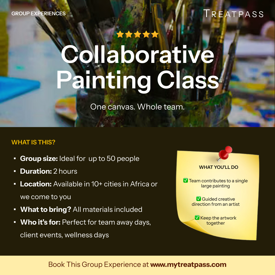 Collaborative Painting Class: The Group Experience Worth Booking in Africa