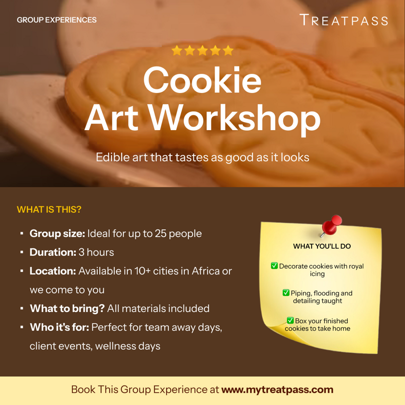Cookie Art Workshop: The Group Experience Worth Booking in Africa