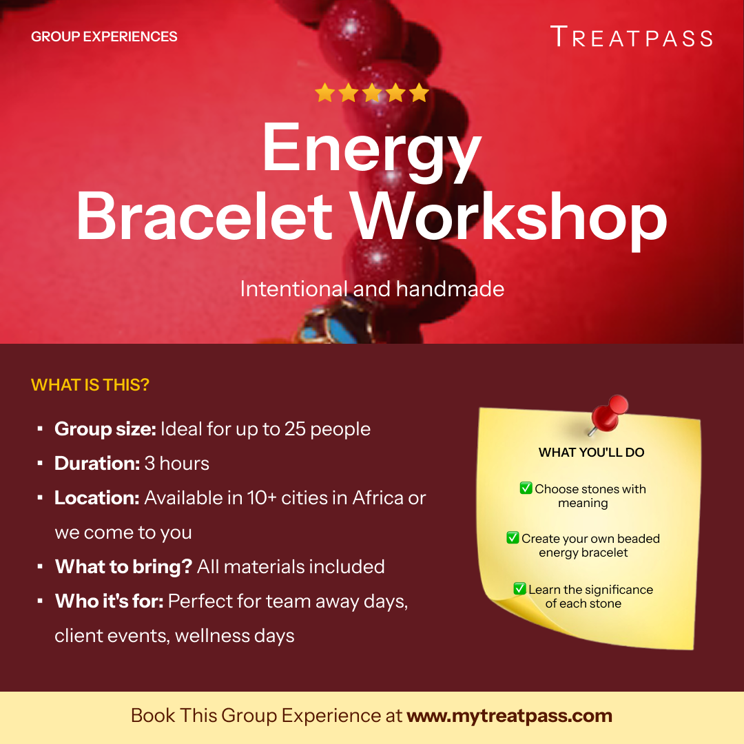 Energy Bracelet Workshop: The Group Experience Worth Booking in Africa