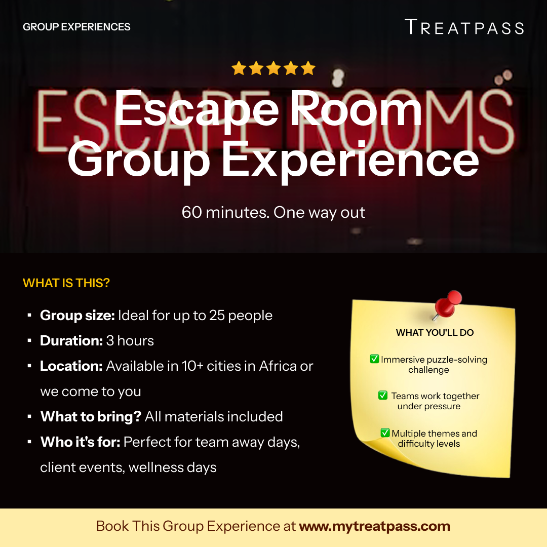 Escape Room: The Group Experience Worth Booking in Africa