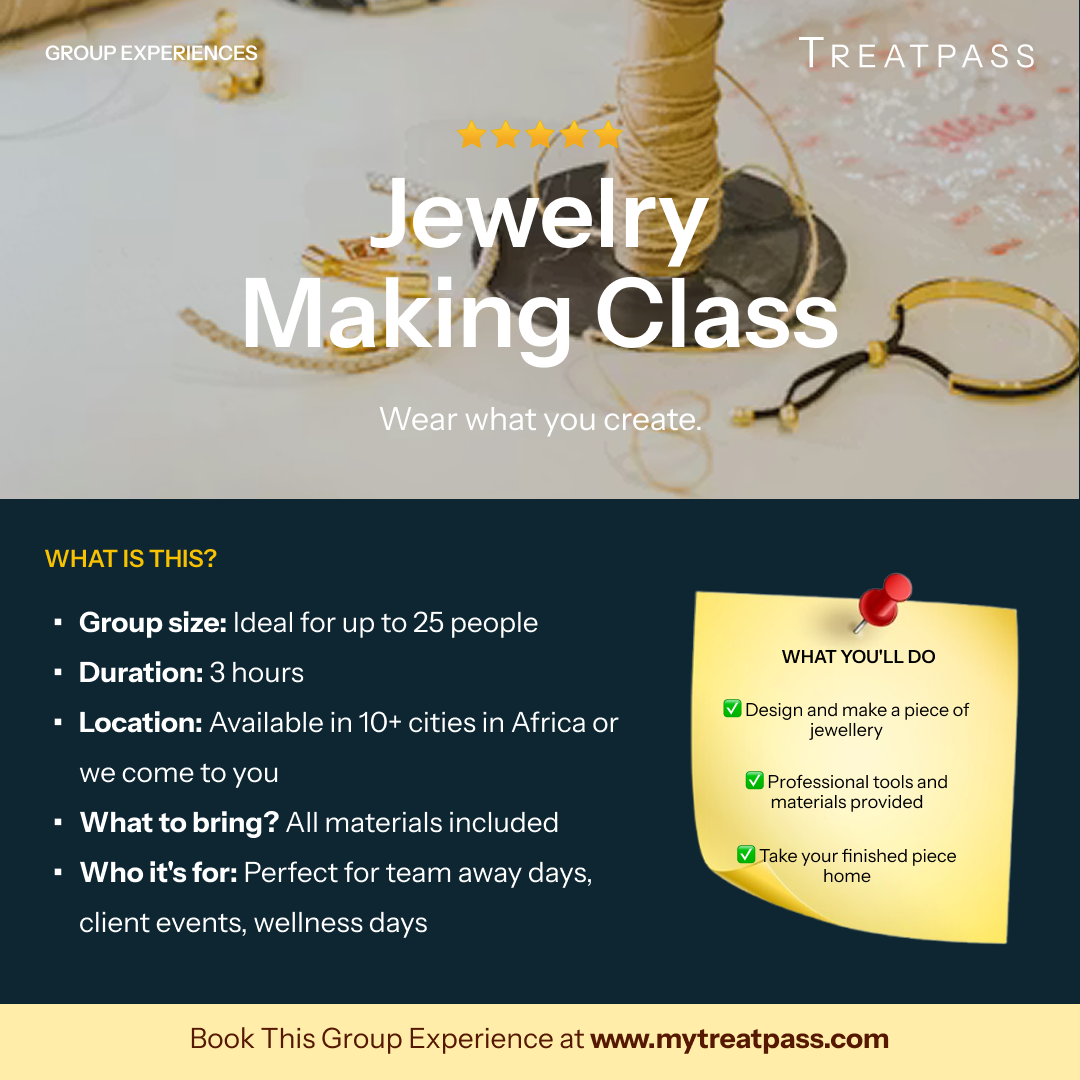 Jewelry Making Class: The Group Experience Worth Booking in Africa