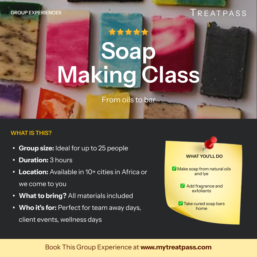 Soap Making Class: The Group Experience Worth Booking in Africa