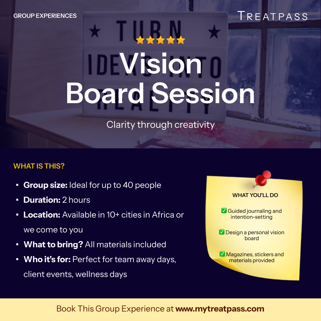 Vision Board Session: The Group Experience Worth Booking in Africa