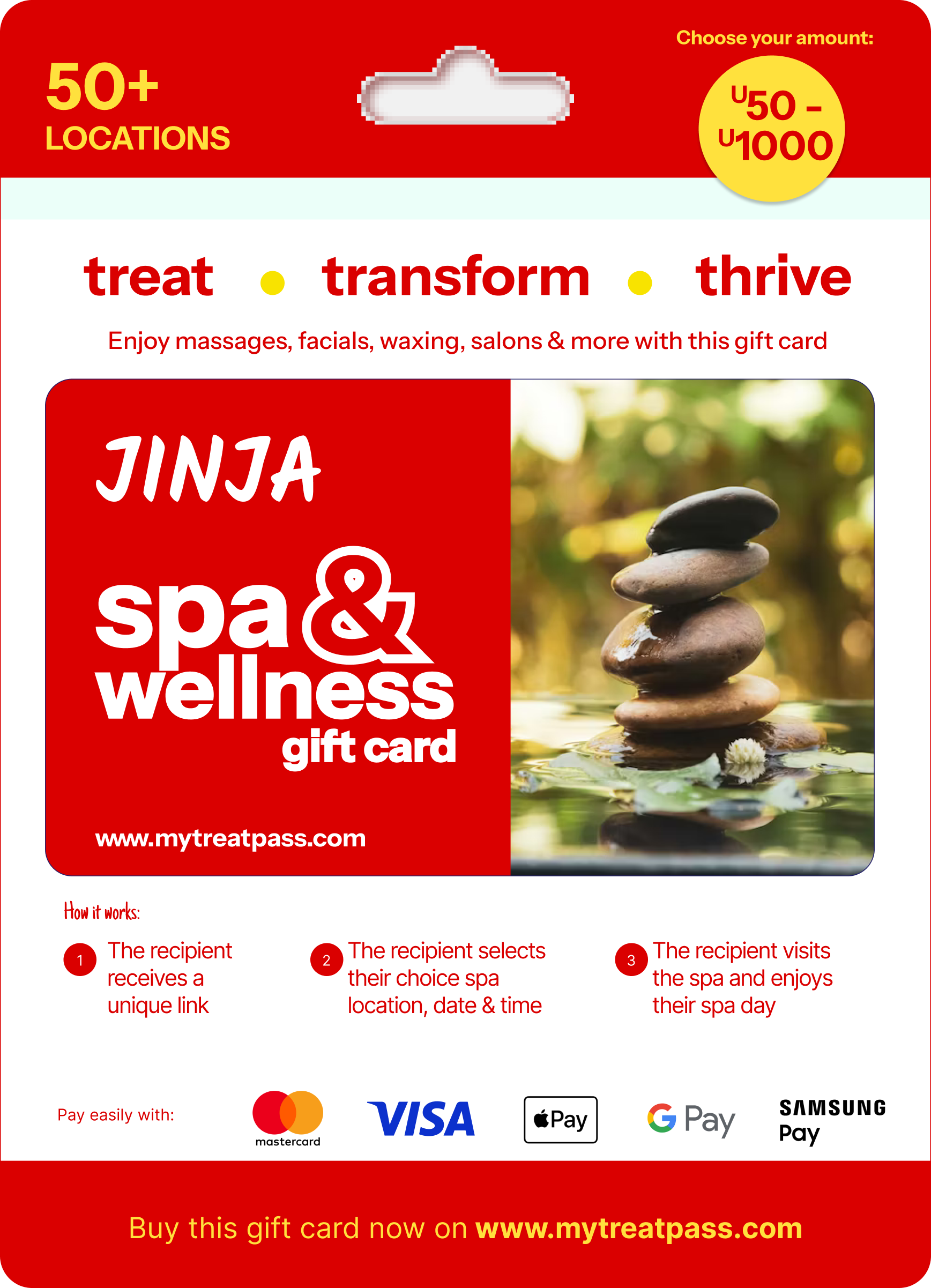 Jinja - TreatPass Spa & Wellness Experiences
