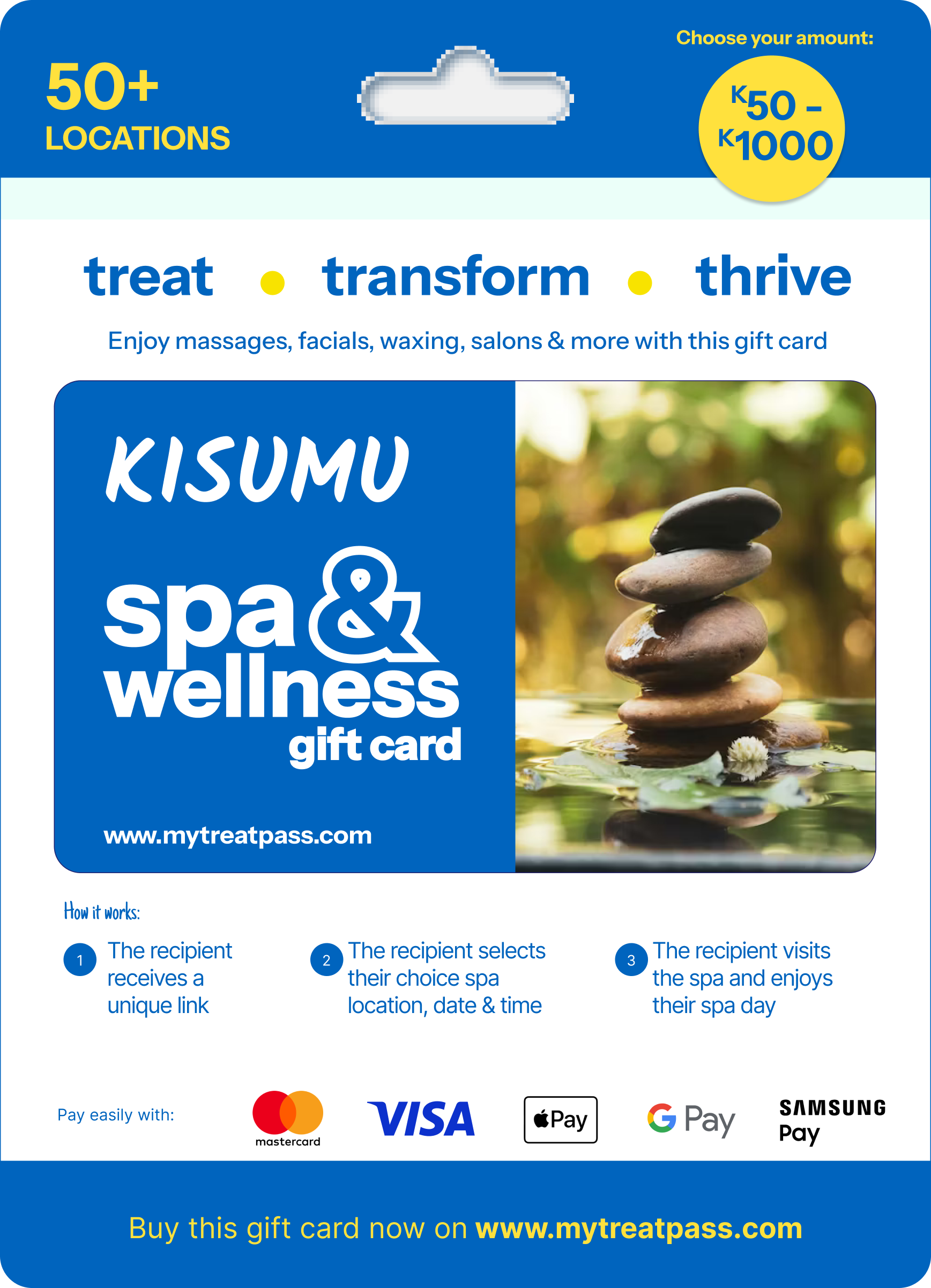 Kisumu - TreatPass Spa & Wellness Experiences