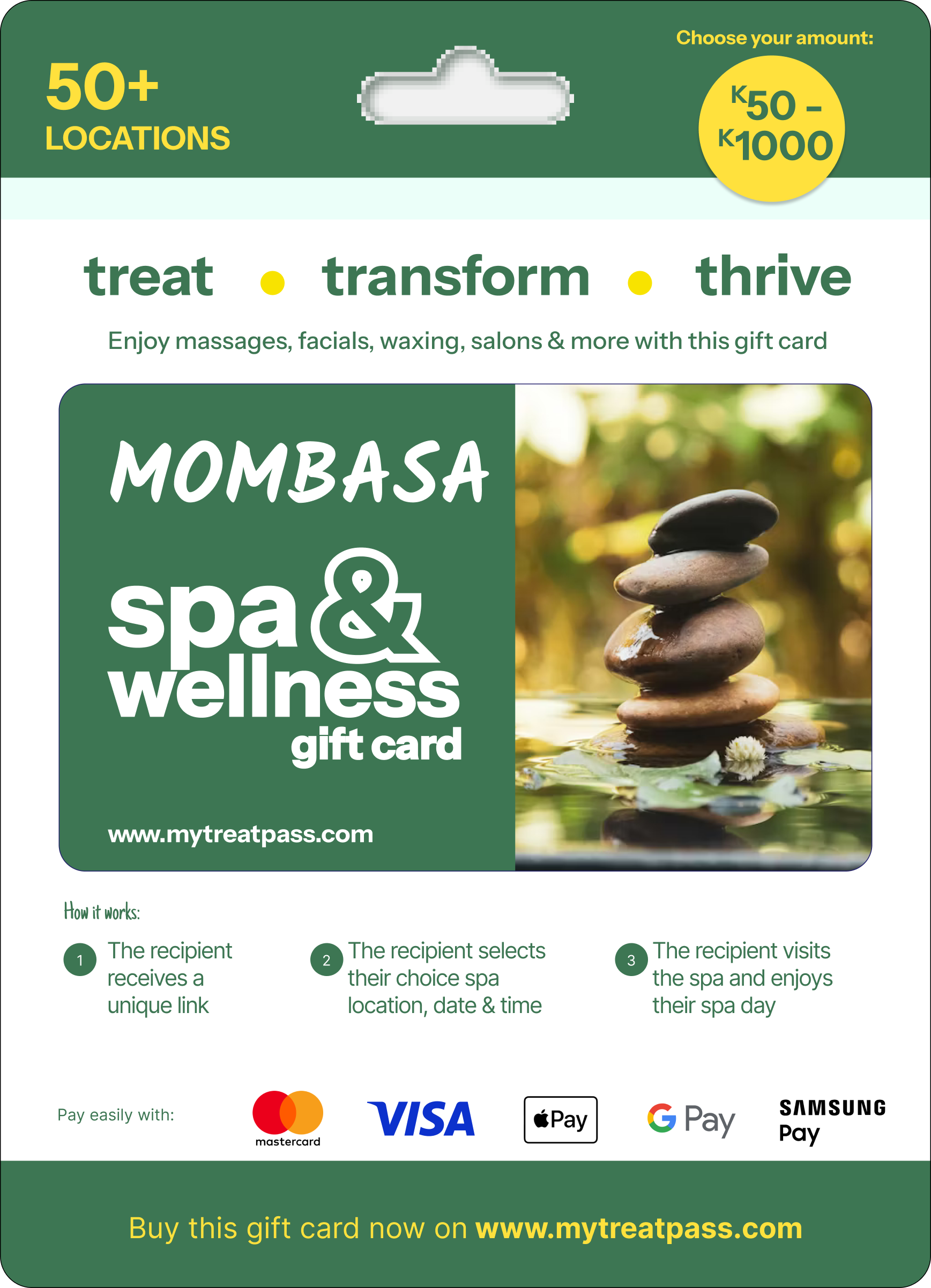 Mombasa - TreatPass Spa & Wellness Experiences