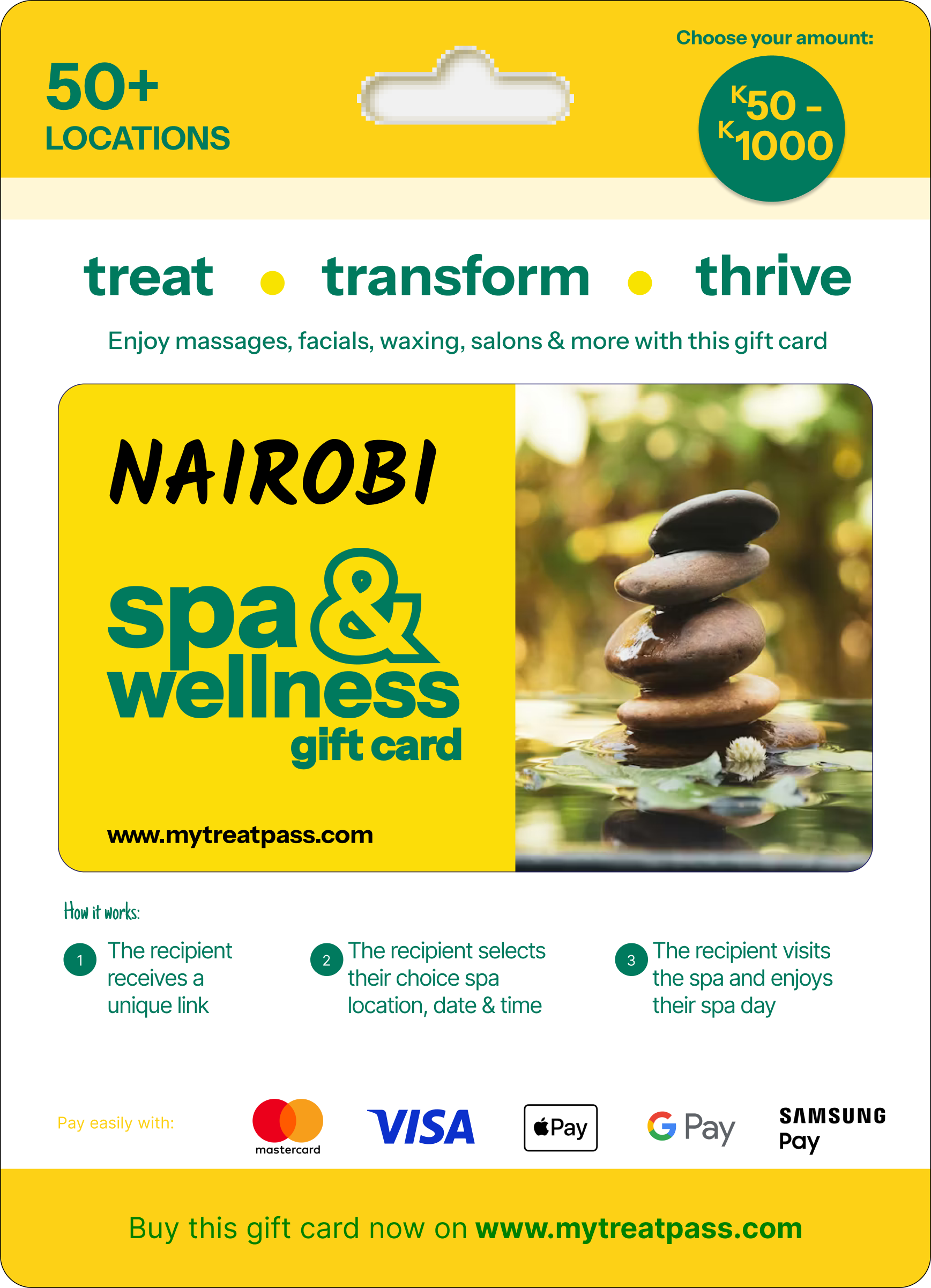 Nairobi - TreatPass Spa & Wellness Experiences