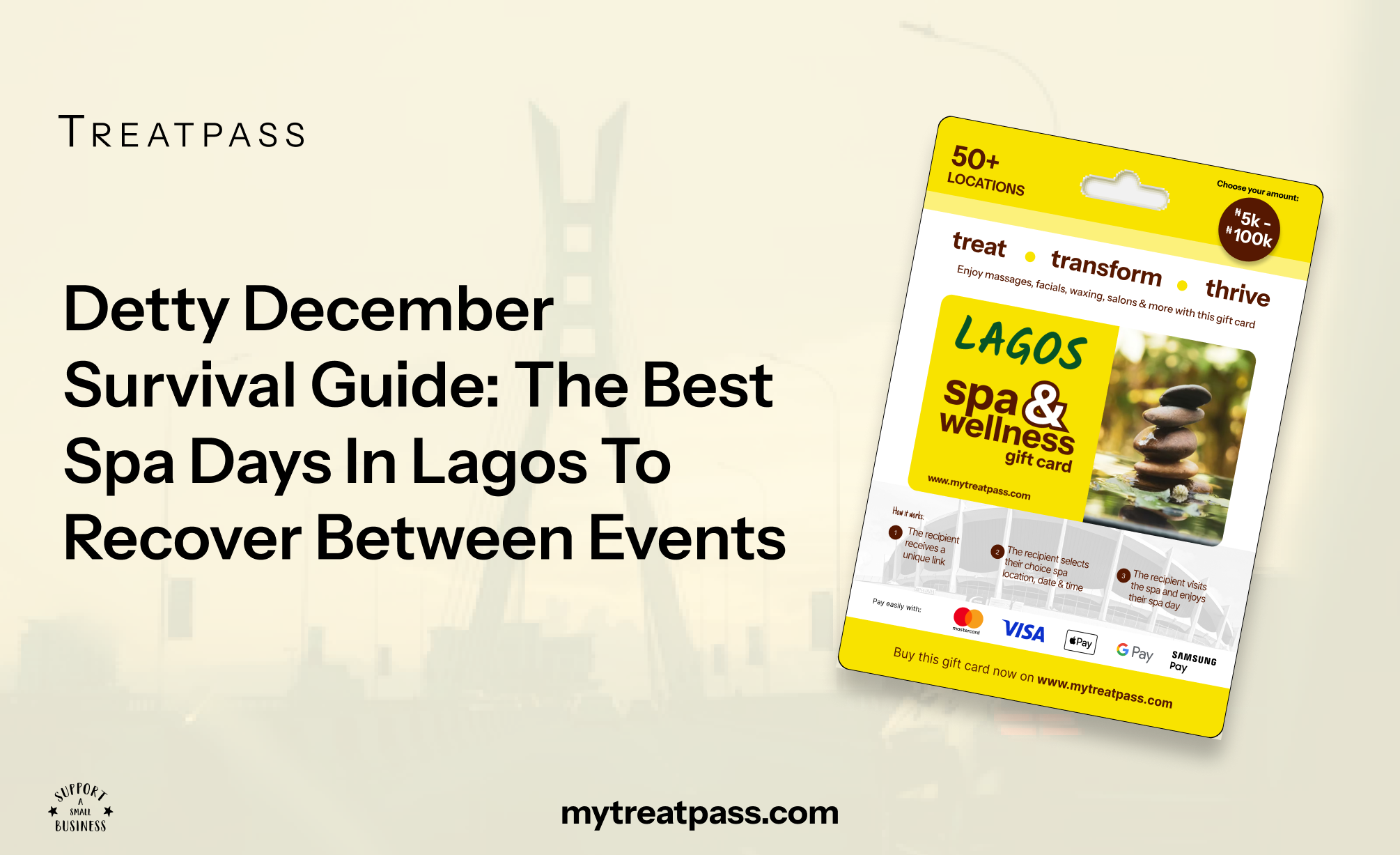 Detty December Survival Guide: The Best Spa Days in Lagos to Recover Between Events