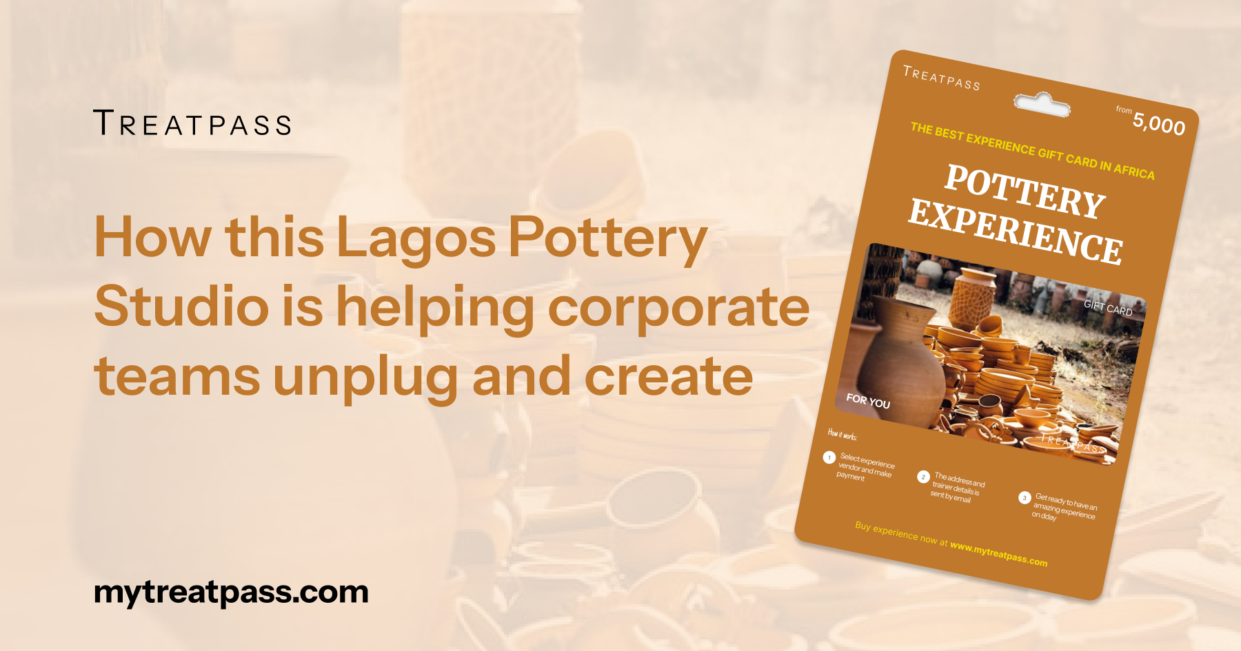 How This Lagos Pottery Studio Is Helping Corporate Teams Unplug and Create