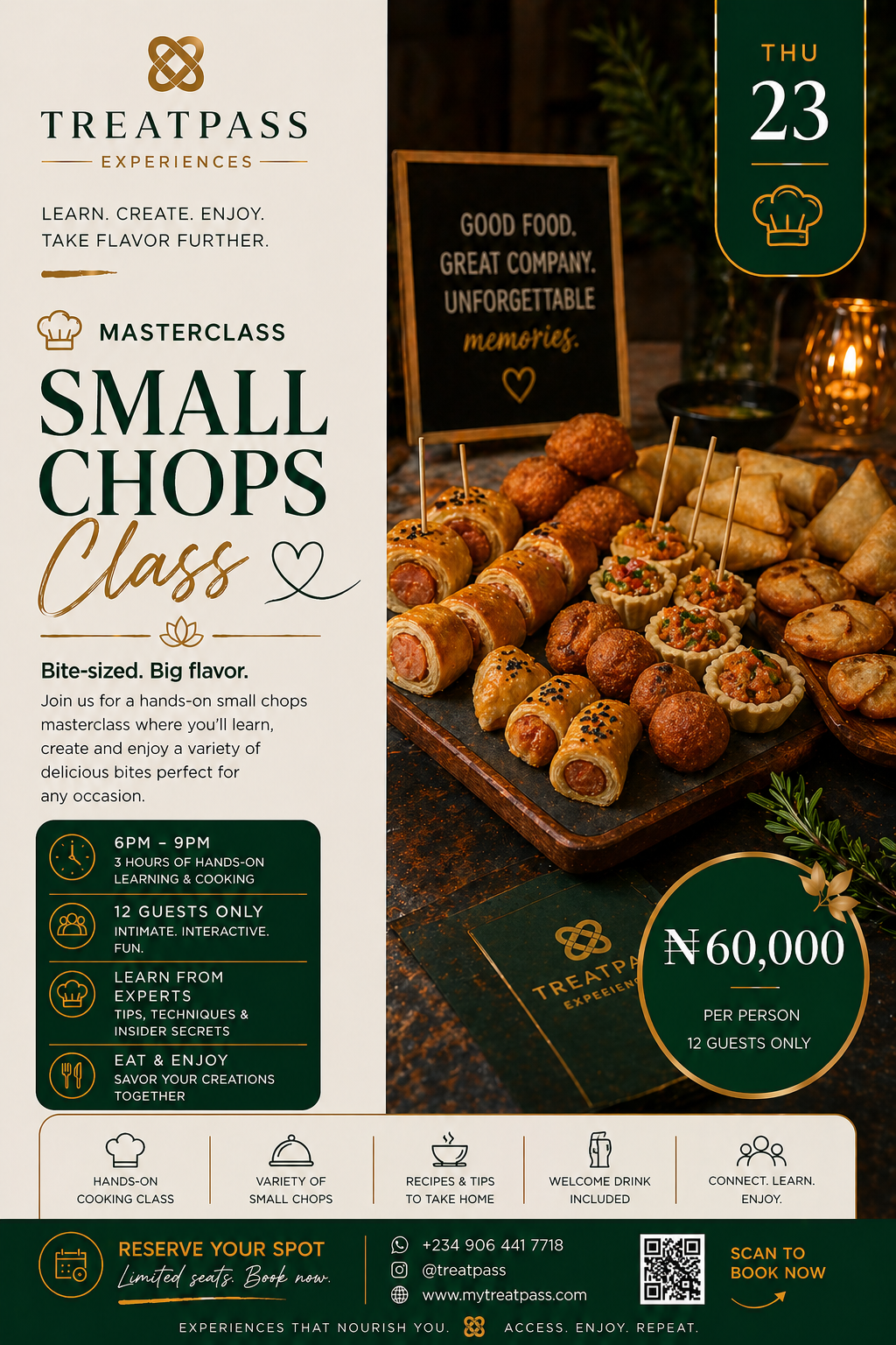 Small Chops Class