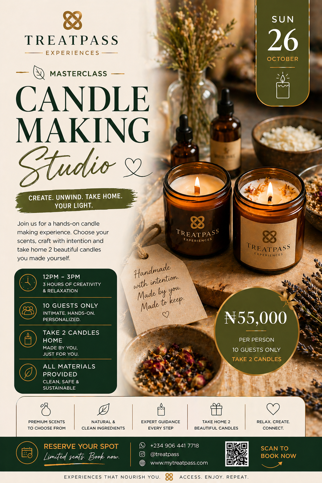 Candle Making Studio