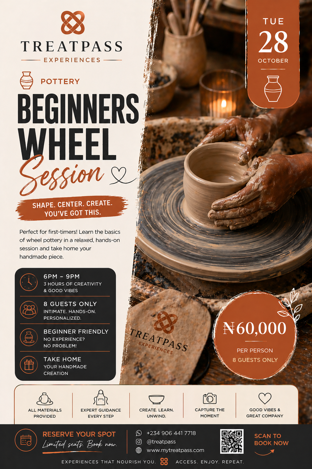 Beginners Wheel Session
