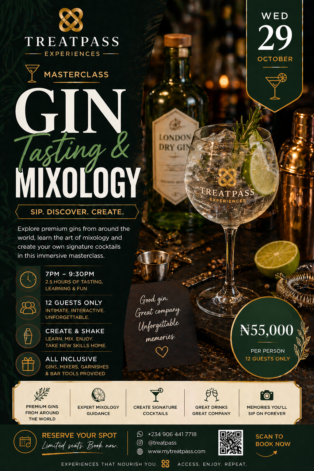 Gin Tasting & Mixology