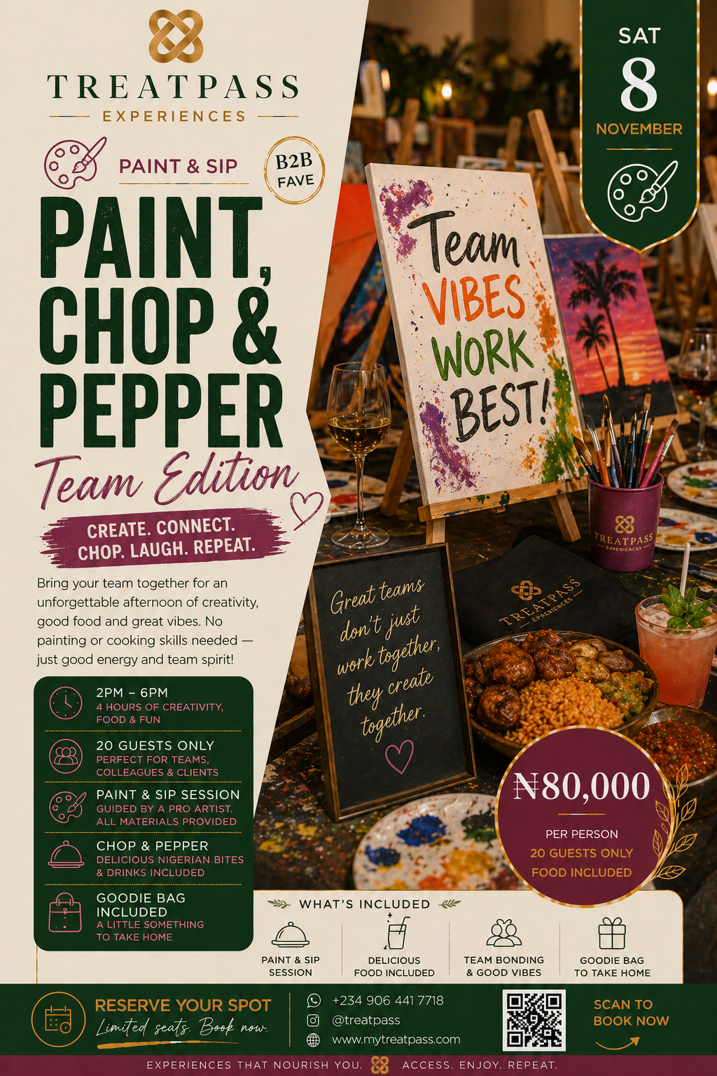 Paint, Chop & Pepper — Team Edition