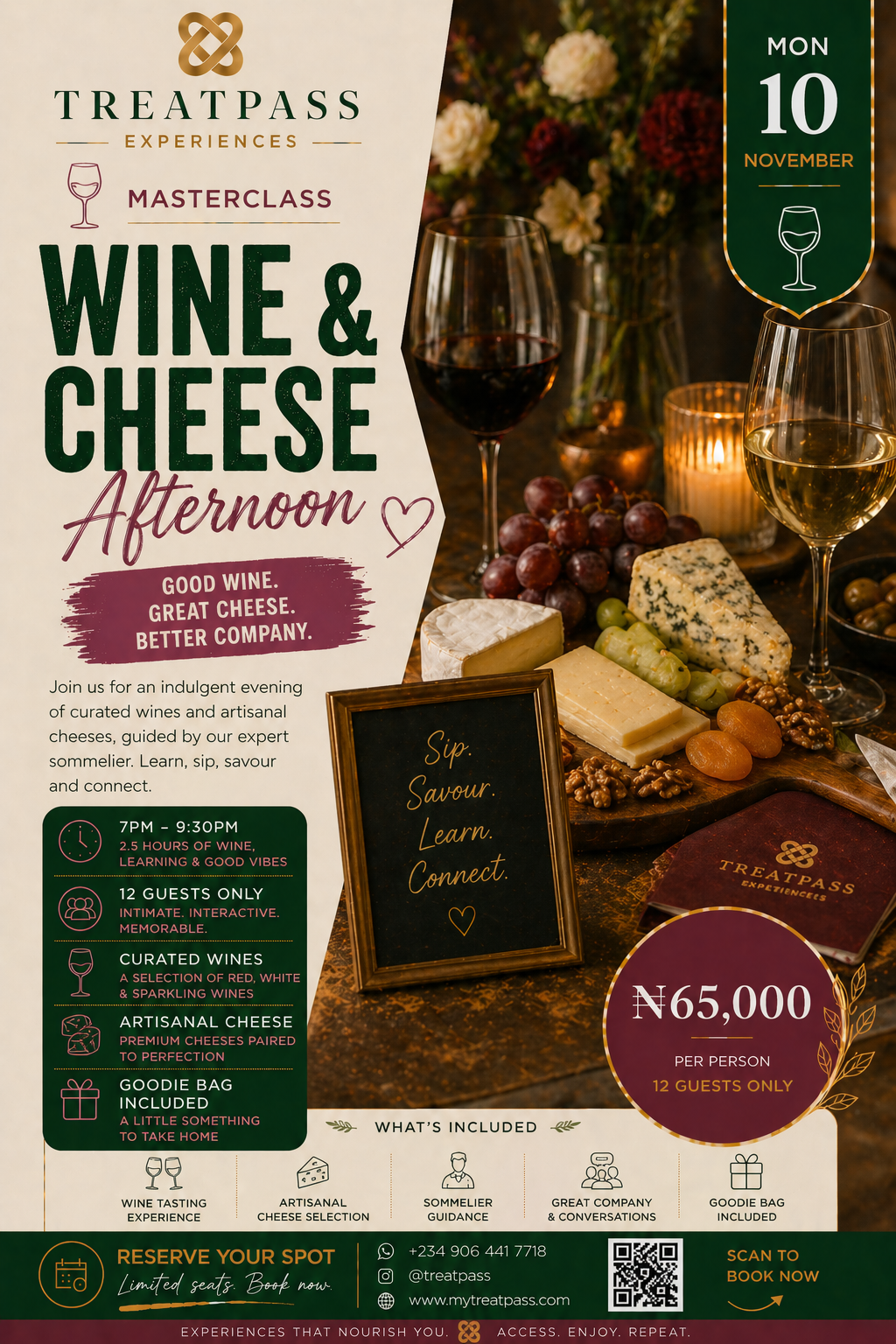 Wine & Cheese Afternoon