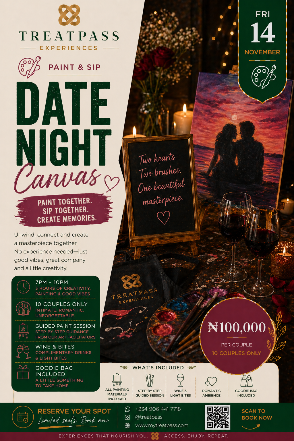 Date Night Canvas