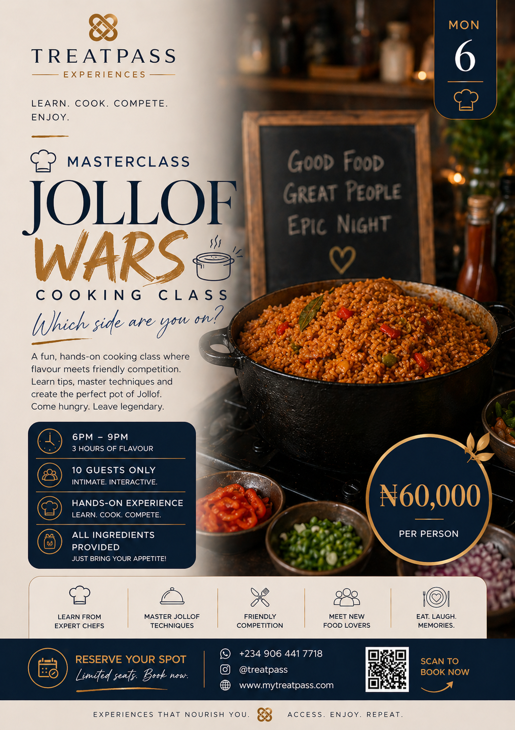 Jollof Wars Cooking Class