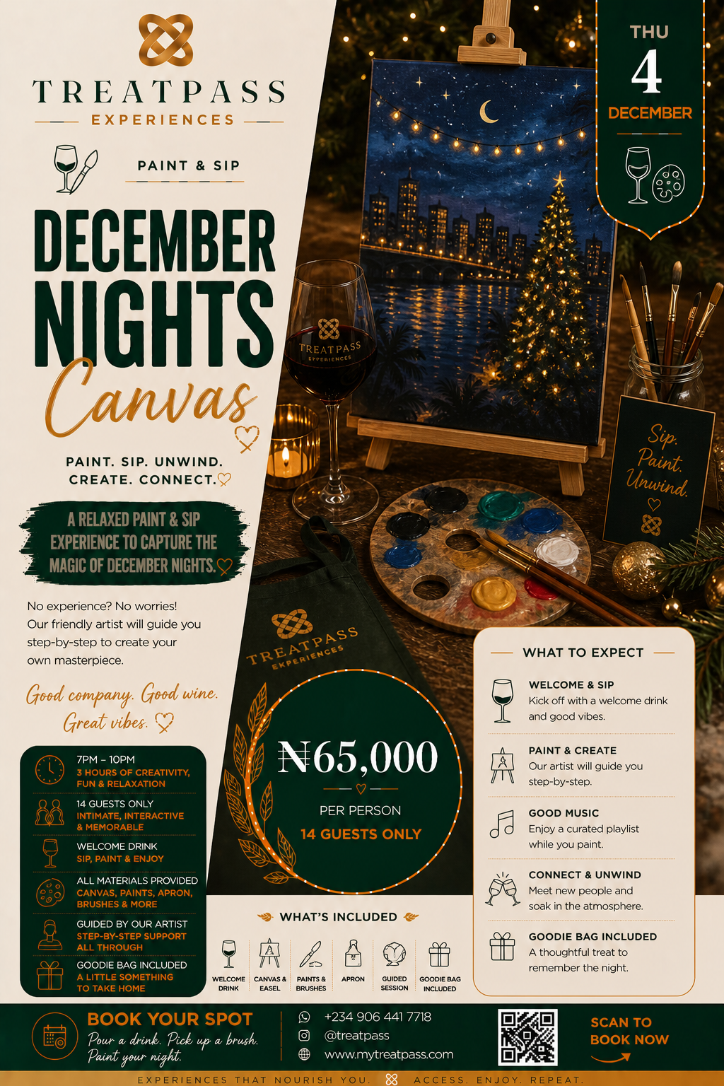 Supper Club — Festive Menu