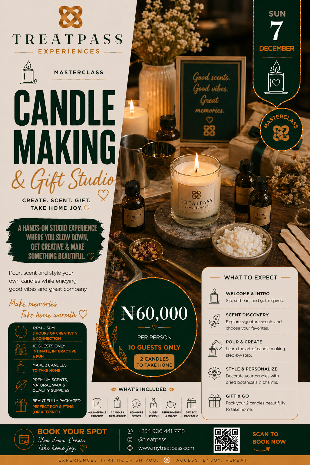 Festive Glow Skincare Class