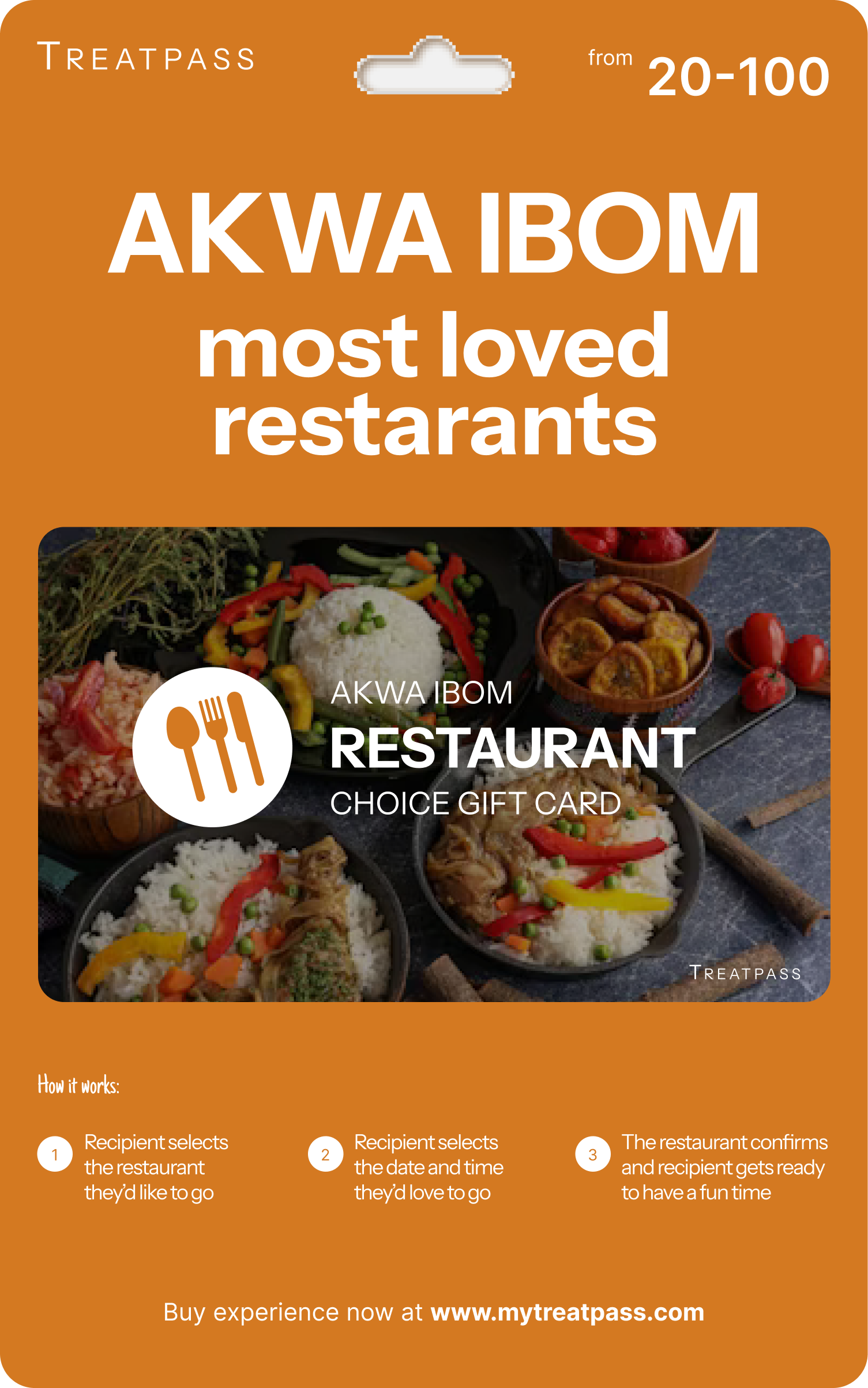 Akwa Ibom Restaurant Gift Card – TreatPass