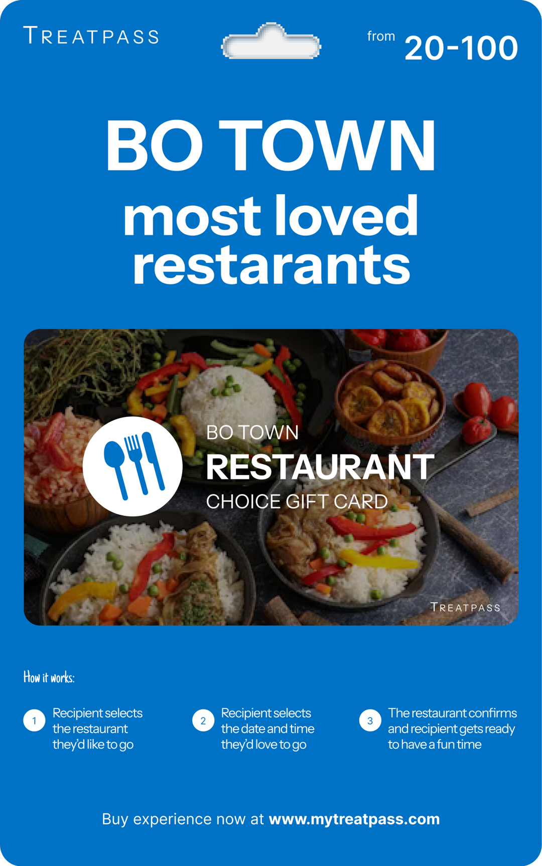 Bo Town Restaurant Gift Card