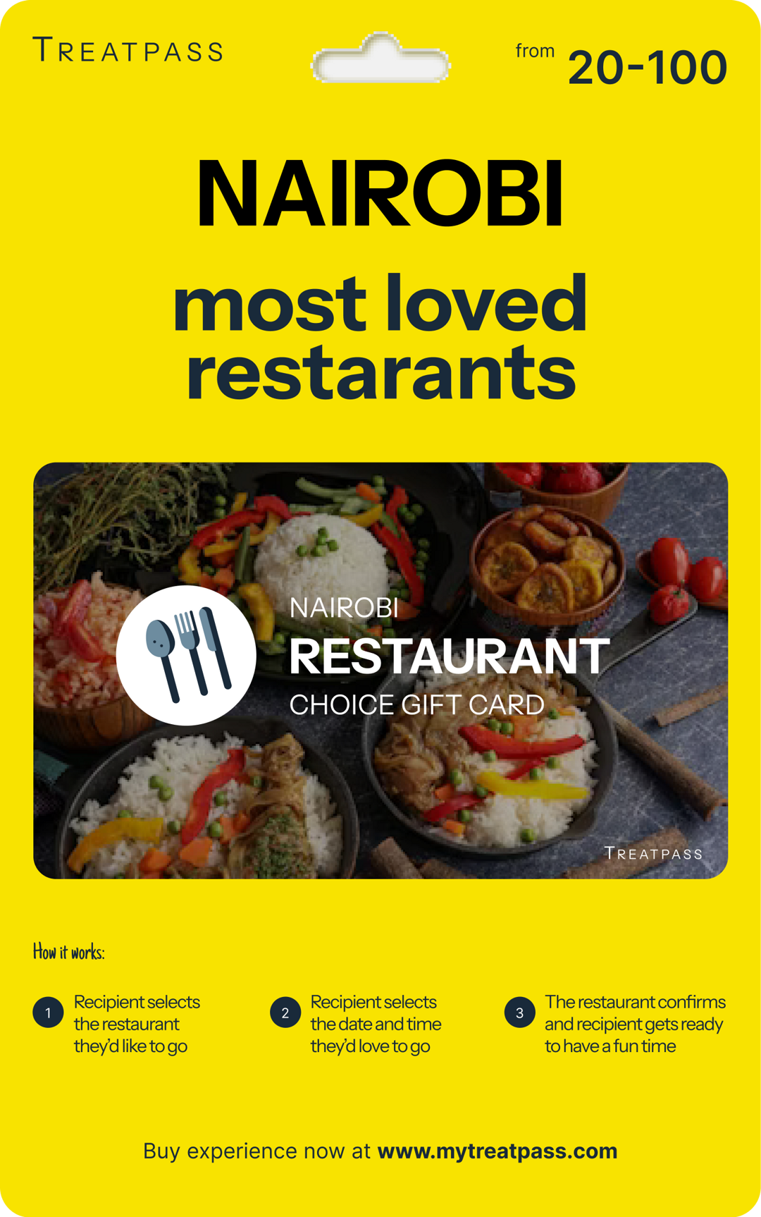 Nairobi Restaurant Gift Card