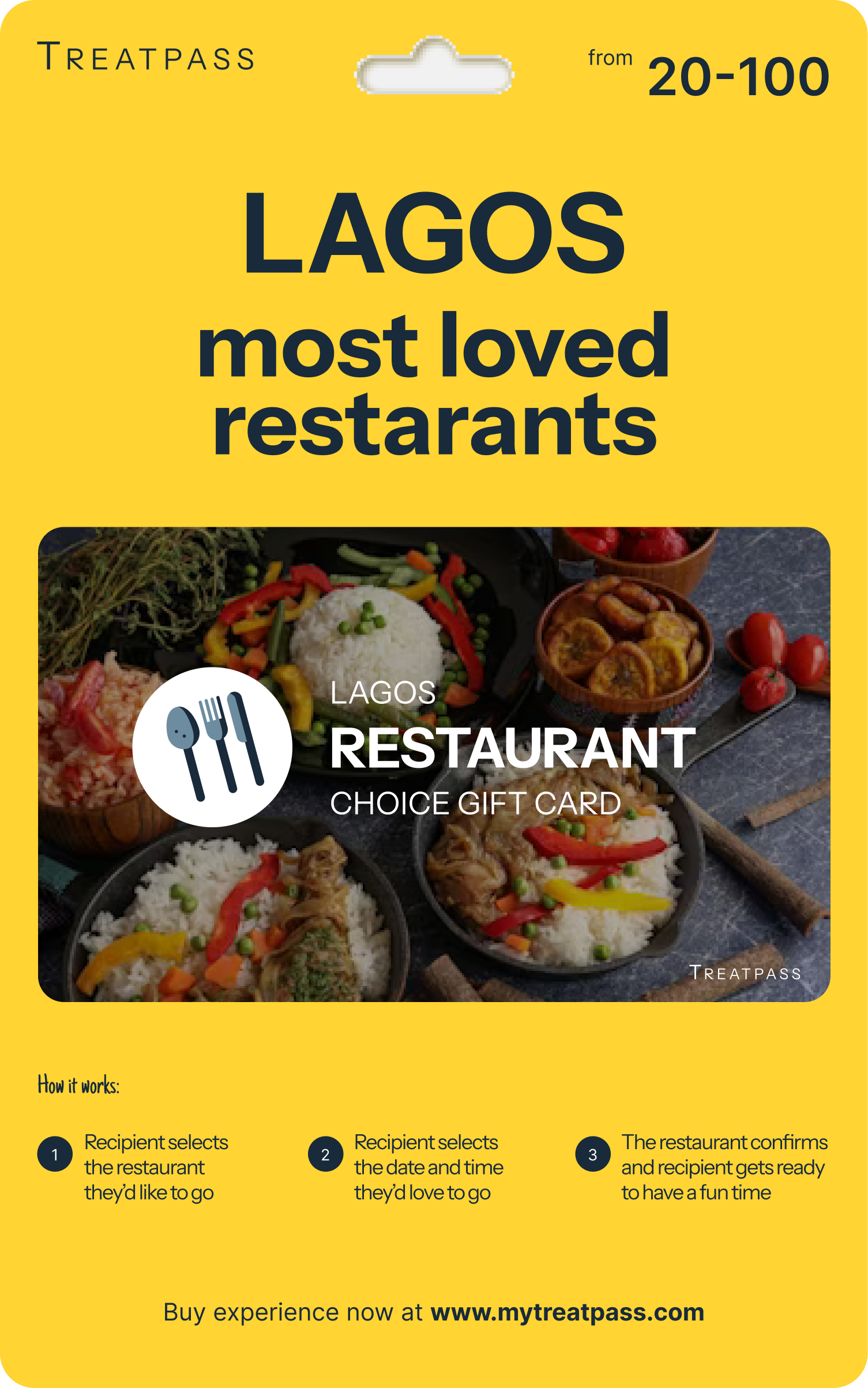 Lagos Restaurant Gift Card – TreatPass