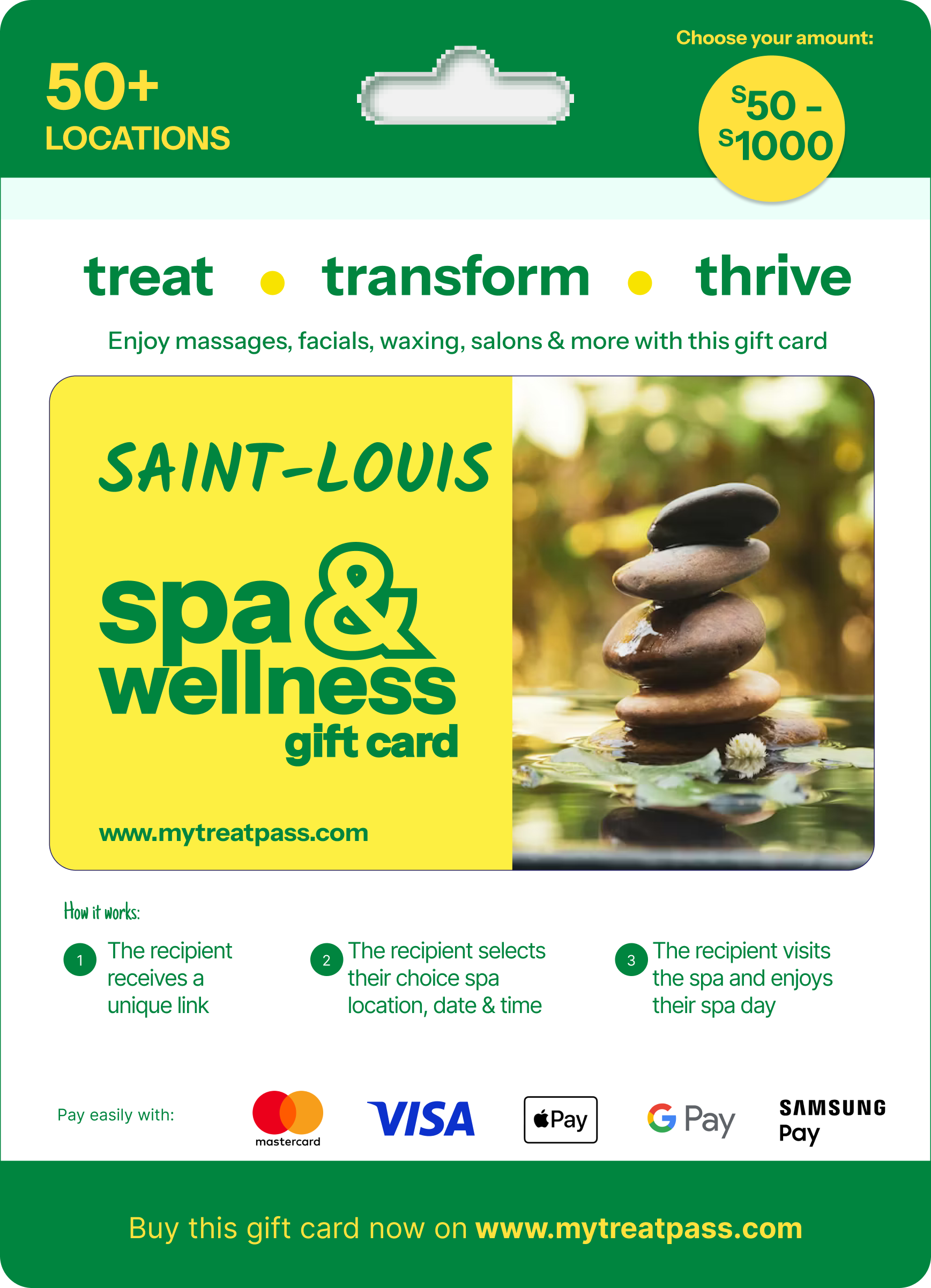 Saint-Louis - TreatPass Spa & Wellness Experiences