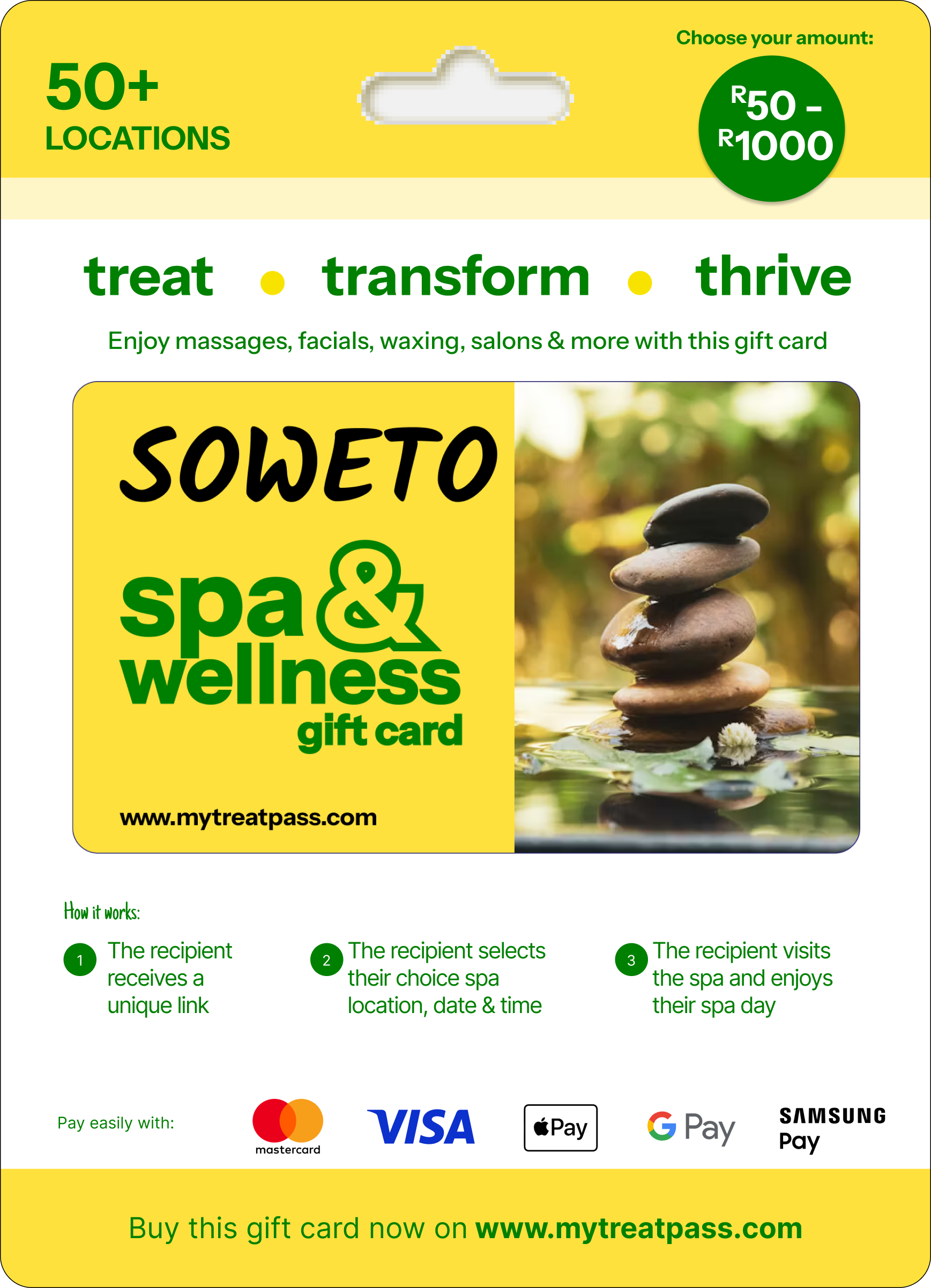 Soweto - TreatPass Spa & Wellness Experiences