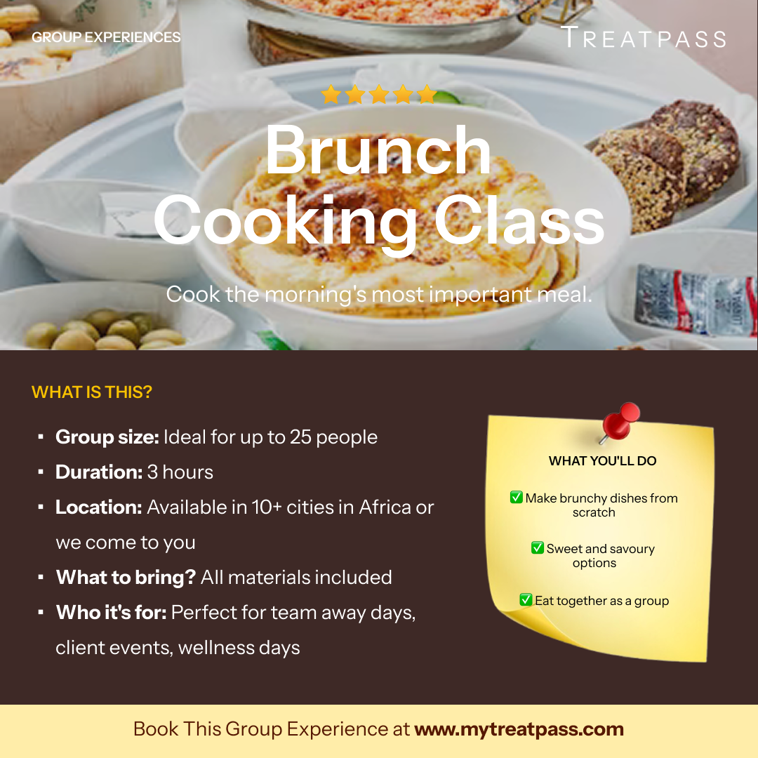 Brunch Cooking Class: The Group Experience Worth Booking in Africa