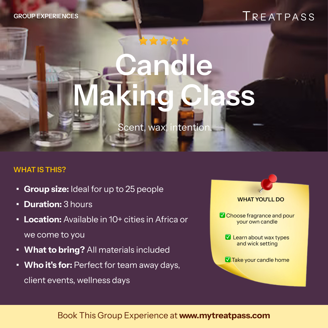 Candle Making Class: The Group Experience Worth Booking in Africa