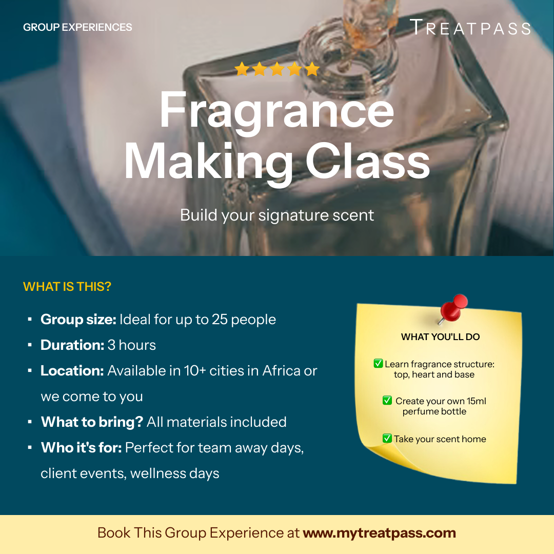 Fragrance Making Class: The Group Experience Worth Booking in Africa