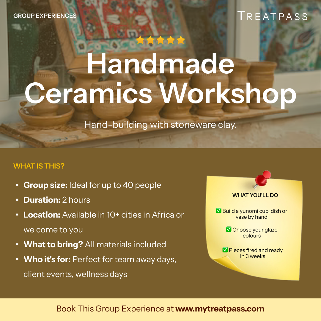 Handmade Ceramics Workshop: The Group Experience Worth Booking in Africa
