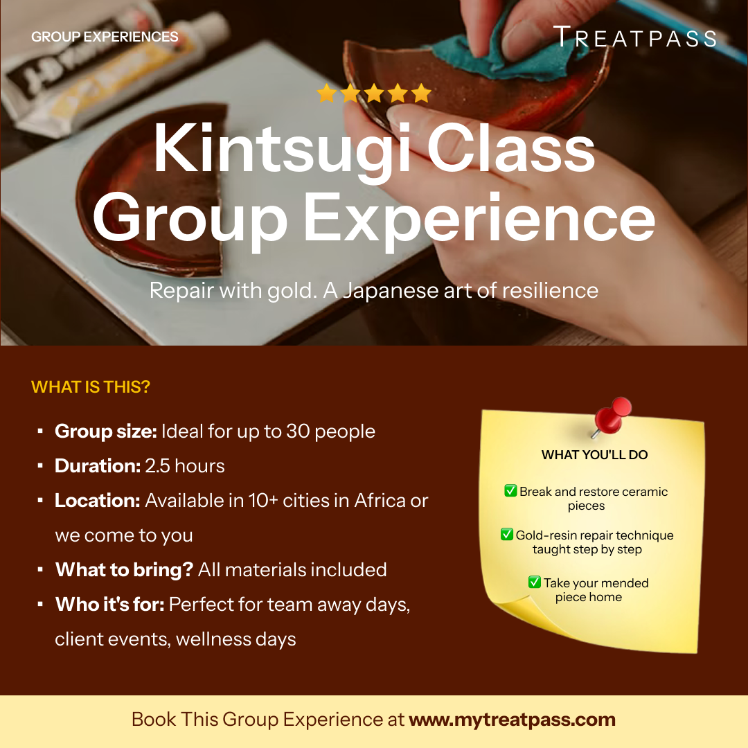 Kintsugi Class: The Group Experience Worth Booking in Africa