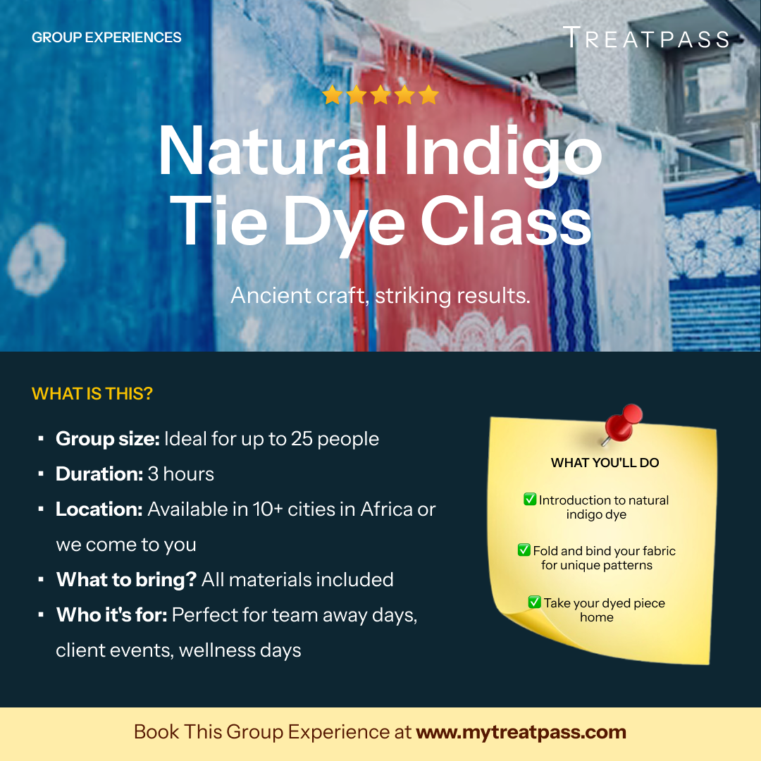 Natural Indigo Tie Dye Class: The Group Experience Worth Booking in Africa